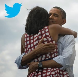 Obama sur Twitter : Four more years