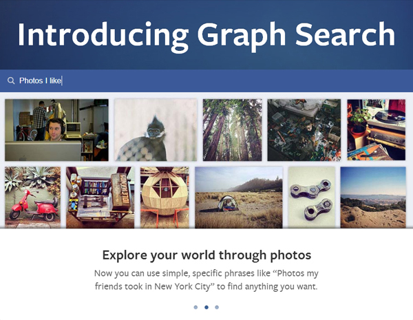Lancement de Graph Search de Facebook
