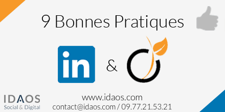 9 bonnes pratiques LinkedIn et Viadeo
