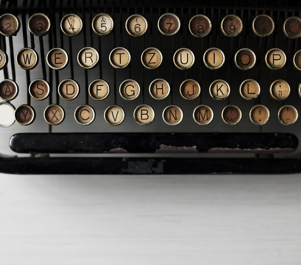 Clavier machine à écrire