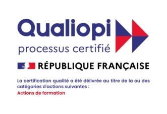 Logo Qualiopi indiquant une certification qualité délivrée par la République française pour les actions de formation.
