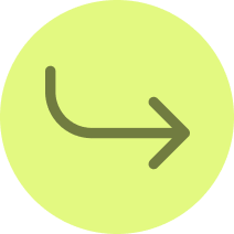 flèche dans rond vert